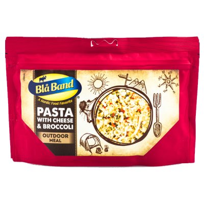 Blå Band | Pasta cheese and broccoli | Frysetørret mad | 153g