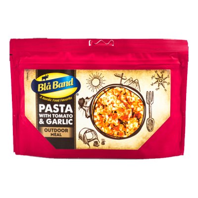 Blå Band | Pasta with tomato & garlic | Frysetørret mad | 149g