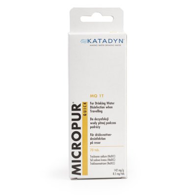 Katadyn Micropur Quick MT1T | Vandrensningstabletter