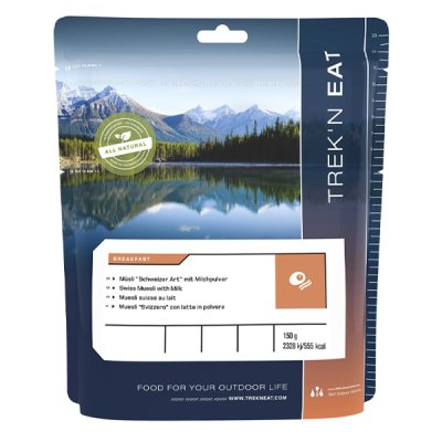 Trek'n Eat | Swiss muesli with milk | Frysetørret mad | 150g