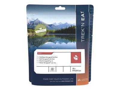 Trek'n Eat | Beef stroganoff with rice | Frysetørret mad | 160g