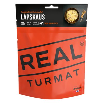Real Turmat | okse- og kartoffelgryde | Frysetørret mad | 108g