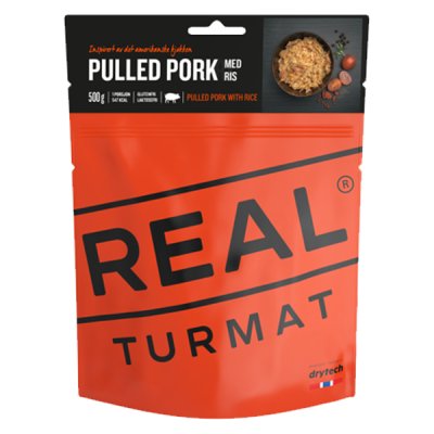 Real Turmat | Pulled pork | Frysetørret mad | 121g