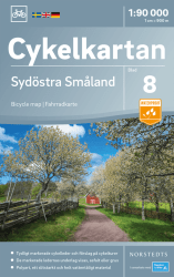 Cykelkort over det sydøstlige Småland