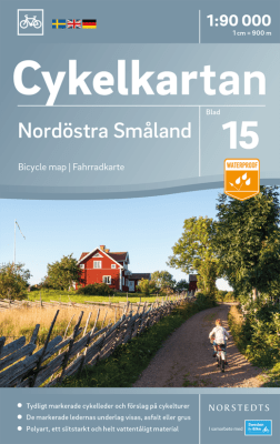 Cykelkort over Nordöstra Småland