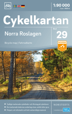 Cykelkort over Norra Roslagen