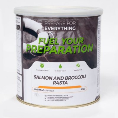 Fuel Your Preparation | Pasta med laks og broccoli | Frysetørret mad | 800g