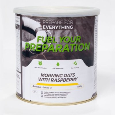 Fuel Your Preparation | Morgenhavregryn med hindbær | Frysetørret mad | 1260g