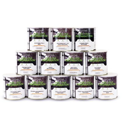 Fuel Your Preparation | Frysetørret mad | Måltidspakke | Vegetarisk | 10 520g