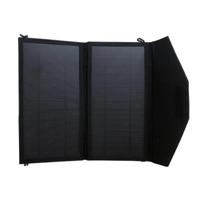 Sammenklappeligt solcellepanel Mini 12W med USB