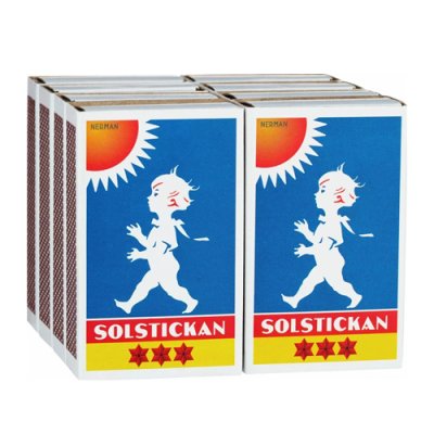 Tændstikker Solstickan Useful box - 8 stk.