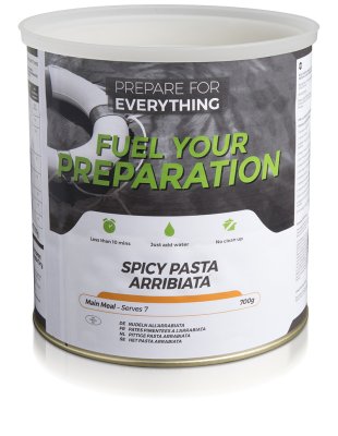 Fuel Your Preparation | Spicy Pasta Arrabiata | Frysetørret mad | 700g