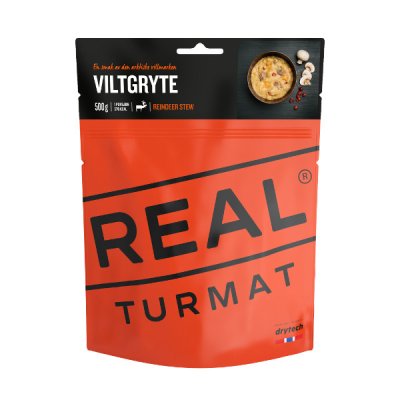 Real Turmat | Reindeer Stew | Frysetørret mad | 111g