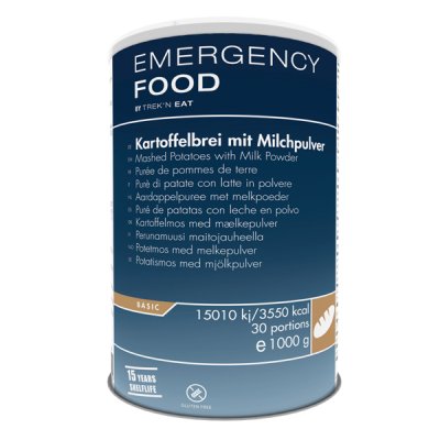 Emergency Food | Kartoffelmos | Frysetørret mad | 900g