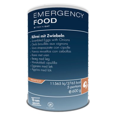 Emergency Food | Røræg med løg | Frysetørret mad | 600g