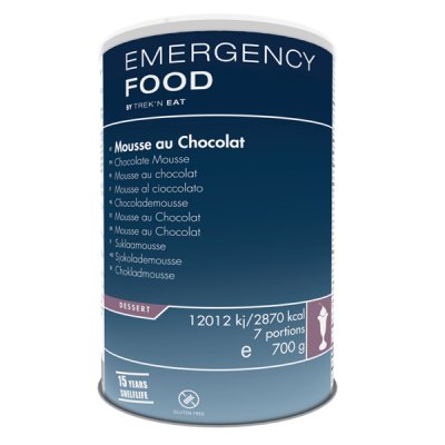 Emergency Food | Chokolade Mousse | Frysetørret mad | 700g