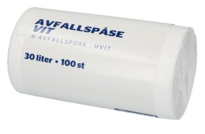 Affaldspose 30L 100stk