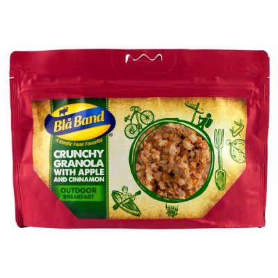 Blå Band | Crunchy granola with apple and cinnamon | Frysetørret mad | 150g