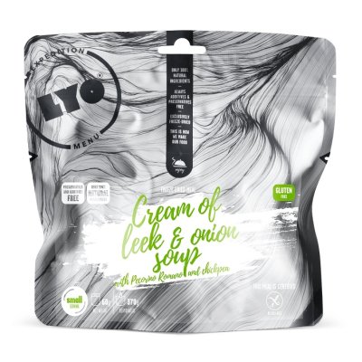 LyoFood | Cream of leek and onion soup with Pecorino Romano and chickpea | Frysetørret mad | 60g