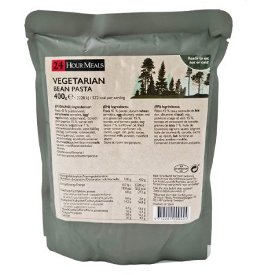 24 Hour Meals | Vegetarian bean pasta | MRE | 400g