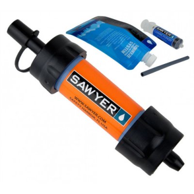 Sawyer Mini orange vandfilter