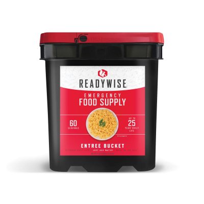 ReadyWise Entree Bucket | Frysetørret mad | Måltidspakke | 3360g