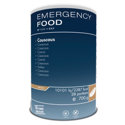 Emergency Food | Couscous | Frysetørret mad | 700g