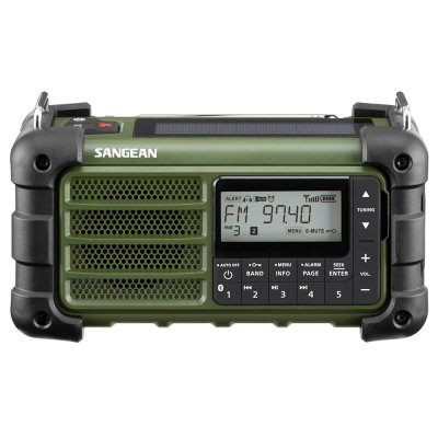 Sangean MMR99 Grøn | Nødradio med powerbank