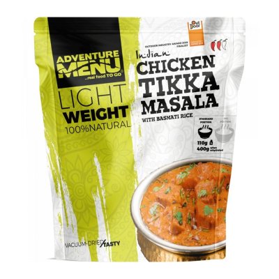 Adventure Menu | Chicken tikka masala med basmatiris Big Portion | Frysetørret mad | 173g