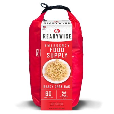 ReadyWise 60 Serving Drybag | Frysetørret mad | Måltidspakke | 3360g