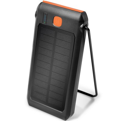 Powerbank med solceller 10 000 mAh