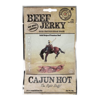 Beef Jerky Snacks Cajun Hot 50g | 50g