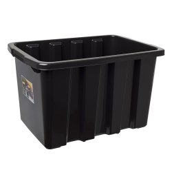 Opbevaringsboks Strongbox 55L Sort