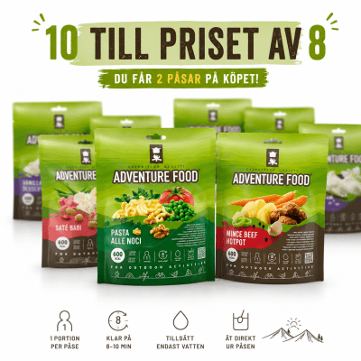 Adventure Food: 10 favoritter – betal for 8