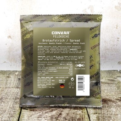 Convar Emergency Food | Basics Spread Exotic | Frysetørret mad | 35g