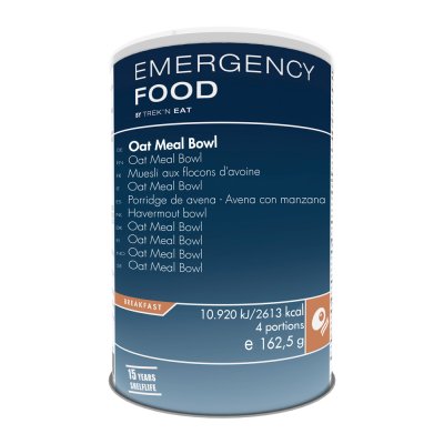 Emergency Food | Oat Meal Bowl | Frysetørret mad