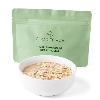Food Force | Berry Muesli | Frysetørret mad | 100g