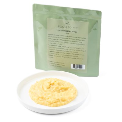 Food Force | Frugtdessert Æble | Frysetørret mad | 60g
