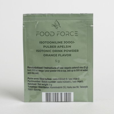Food Force | Isotonisk drikkepulver orange | 5g