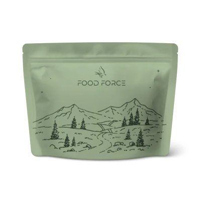 Food Force | Risgrød med jordbær | Frysetørret mad | 100 g