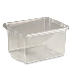 Opbevaringsboks Nordic 15L Transparent