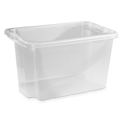 Opbevaringsboks Nordic 55L Transparent