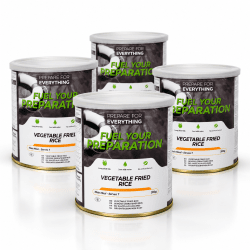 Fuel Your Preparation | Frysetørret mad | Vegetarisk | Måltidspakke | 3640g