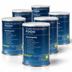 Katadyn Emergency Food | Frysetørret mad | Vegetarisk | Måltidspakke | 3800g