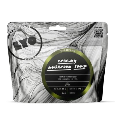 LyoFood | Cream of mushroom soup with Gorgonzola and pasta | Frysetørret mad | 65g
