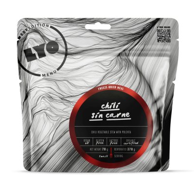 LyoFood | Organic Chili Sin Carne | Frysetørret mad | 70g