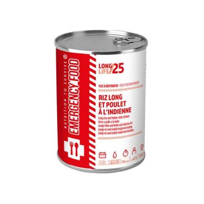 NTS Emergency Food | Ris og kyllingesatay | Frysetørret mad | 1800g