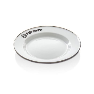 Petromax emaljetallerkener 2 stk Vita