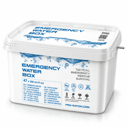 Pro Ration | Nødvandskasse | 50 års holdbarhed | 15500g