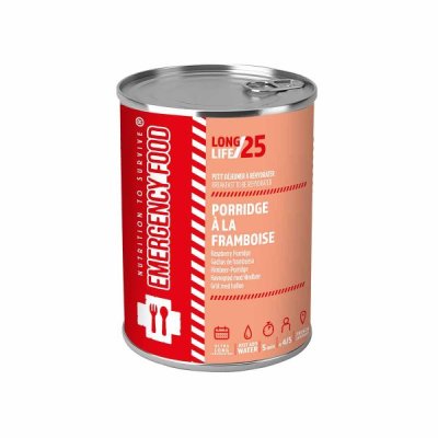 NTS Emergency Food | Hindbærgrød | Frysetørret mad | 2500g